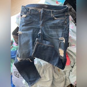 Silver Jeans, worn once!